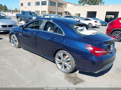 Lot #2991586735 2018 MERCEDES-BENZ CLA 250