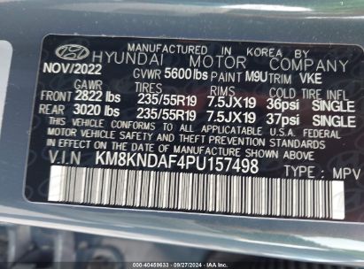 Lot #2996534939 2023 HYUNDAI IONIQ 5 SEL