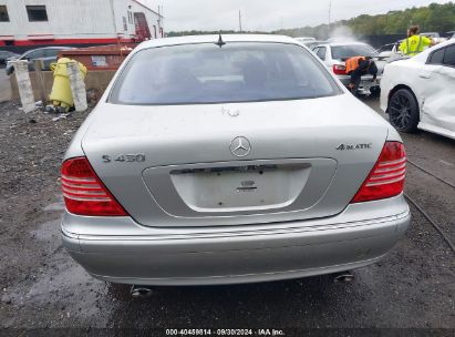 Lot #3001576947 2004 MERCEDES-BENZ S 430 4MATIC