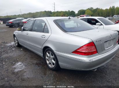 Lot #3001576947 2004 MERCEDES-BENZ S 430 4MATIC