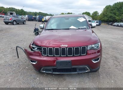 Lot #2997777244 2021 JEEP GRAND CHEROKEE LIMITED 4X4