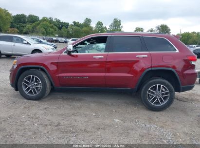 Lot #2997777244 2021 JEEP GRAND CHEROKEE LIMITED 4X4