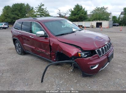 Lot #2997777244 2021 JEEP GRAND CHEROKEE LIMITED 4X4