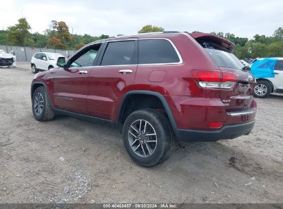 Lot #2997777244 2021 JEEP GRAND CHEROKEE LIMITED 4X4