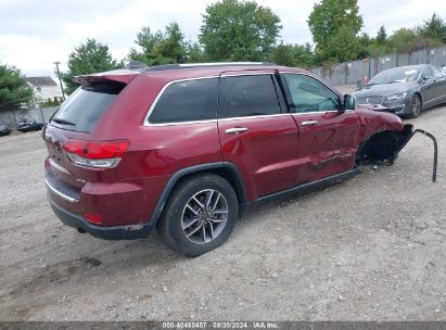 Lot #2997777244 2021 JEEP GRAND CHEROKEE LIMITED 4X4