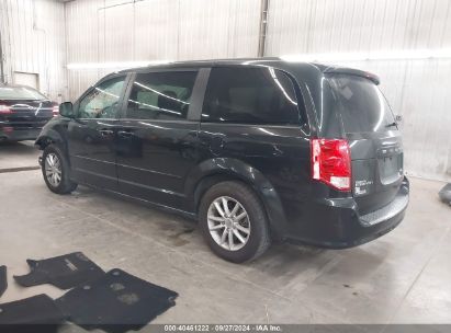 Lot #3033210657 2015 DODGE GRAND CARAVAN SXT