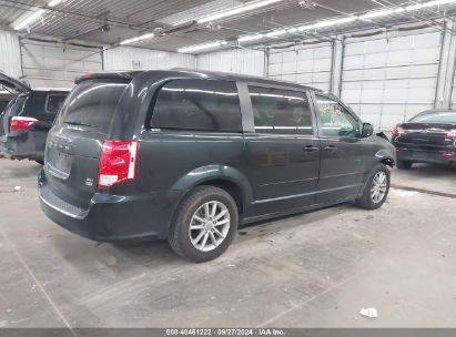 Lot #3033210657 2015 DODGE GRAND CARAVAN SXT