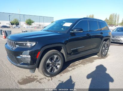 Lot #2992833221 2022 JEEP GRAND CHEROKEE 4XE LIMITED 4X4