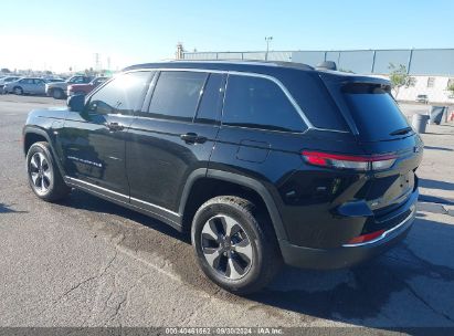 Lot #2992833221 2022 JEEP GRAND CHEROKEE 4XE LIMITED 4X4