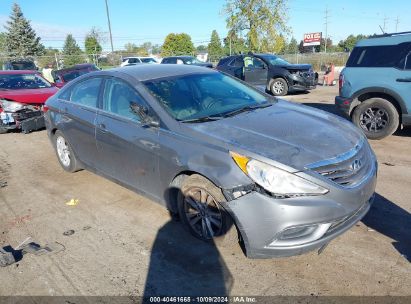 Lot #2996534917 2013 HYUNDAI SONATA GLS