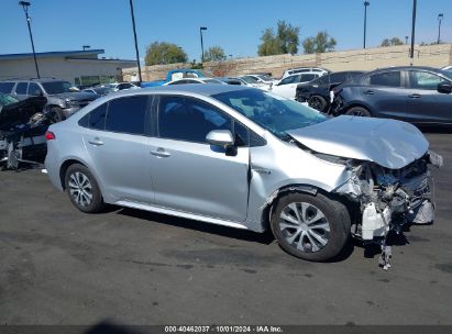 Lot #2992820513 2020 TOYOTA COROLLA HYBRID LE