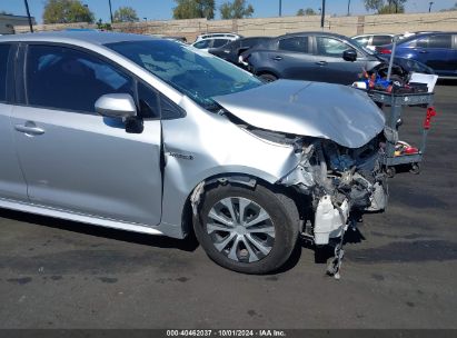 Lot #2992820513 2020 TOYOTA COROLLA HYBRID LE