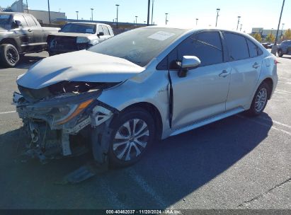 Lot #2992820513 2020 TOYOTA COROLLA HYBRID LE