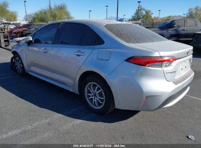 Lot #2992820513 2020 TOYOTA COROLLA HYBRID LE