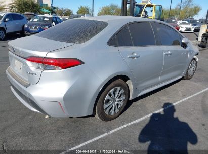 Lot #2992820513 2020 TOYOTA COROLLA HYBRID LE