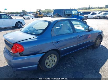 Lot #3006594944 2003 KIA SPECTRA LS