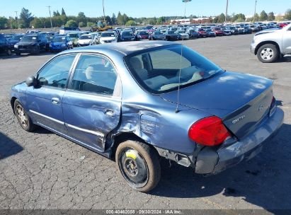 Lot #3006594944 2003 KIA SPECTRA LS