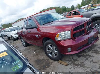 Lot #2996534914 2019 RAM 1500 CLASSIC EXPRESS QUAD CAB 4X4 6'4 BOX