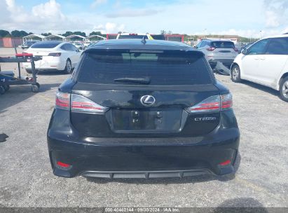 Lot #2996534913 2016 LEXUS CT 200H