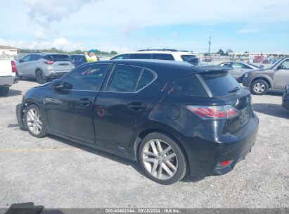 Lot #2996534913 2016 LEXUS CT 200H