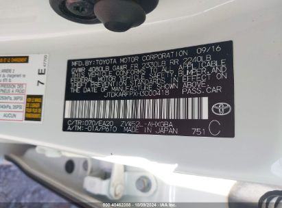 Lot #3056473381 2017 TOYOTA PRIUS PRIME ADVANCED