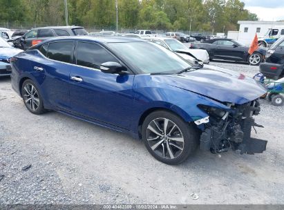 Lot #2997777205 2021 NISSAN MAXIMA SV XTRONIC CVT