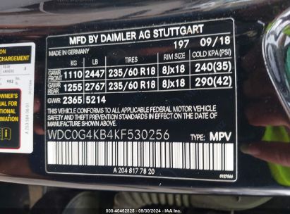 Lot #3037549678 2019 MERCEDES-BENZ GLC 300 4MATIC