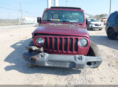 Lot #2992818273 2021 JEEP WRANGLER UNLIMITED SPORT S 4X4