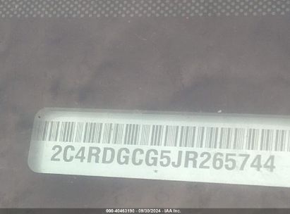 Lot #3006595384 2018 DODGE GRAND CARAVAN SXT