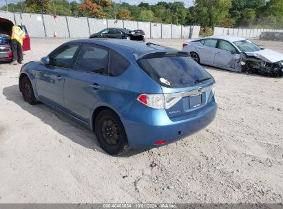 Lot #2997777193 2009 SUBARU IMPREZA 2.5I