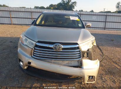 Lot #2992830270 2014 TOYOTA HIGHLANDER LIMITED V6