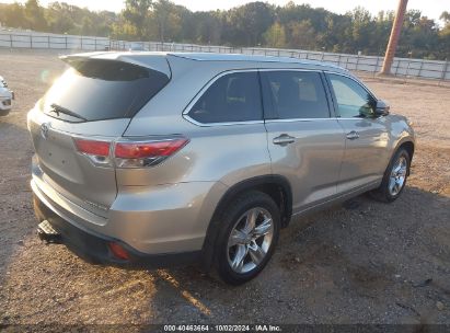 Lot #2992830270 2014 TOYOTA HIGHLANDER LIMITED V6