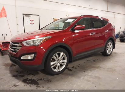 Lot #3037131408 2014 HYUNDAI SANTA FE SPORT 2.0L TURBO