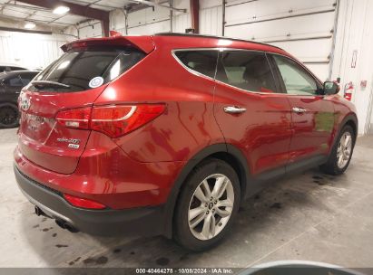 Lot #3037131408 2014 HYUNDAI SANTA FE SPORT 2.0L TURBO