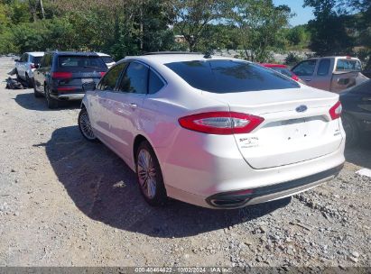 Lot #3052078207 2016 FORD FUSION SE