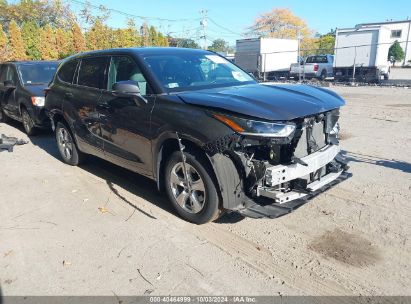 Lot #2997777178 2021 TOYOTA HIGHLANDER LE