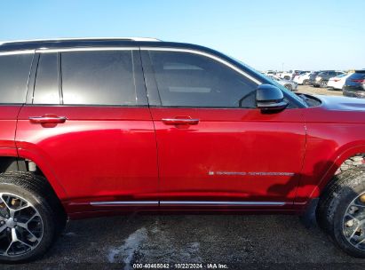 Lot #2996534894 2022 JEEP GRAND CHEROKEE SUMMIT RESERVE 4X4