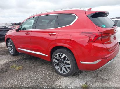 Lot #2992827069 2022 HYUNDAI SANTA FE CALLIGRAPHY