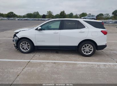 Lot #2996534889 2020 CHEVROLET EQUINOX FWD LT 1.5L TURBO