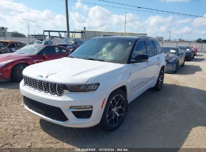 Lot #2996535859 2022 JEEP GRAND CHEROKEE 4XE SUMMIT RESERVE 4X4