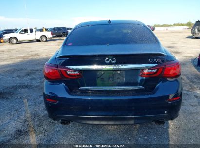 Lot #2996534886 2015 INFINITI Q70 5.6