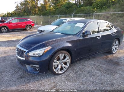 Lot #2996534886 2015 INFINITI Q70 5.6