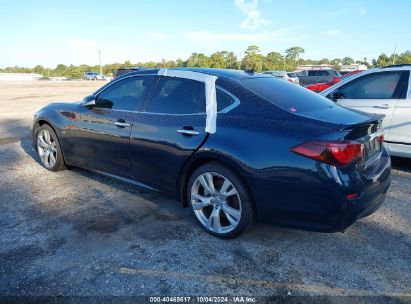 Lot #2996534886 2015 INFINITI Q70 5.6