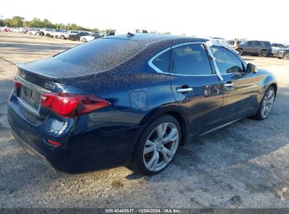 Lot #2996534886 2015 INFINITI Q70 5.6