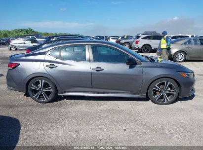 Lot #2992827063 2021 NISSAN SENTRA SR XTRONIC CVT