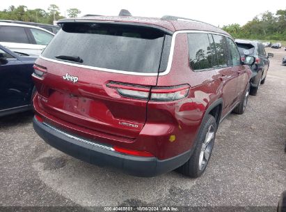 Lot #2996534887 2021 JEEP GRAND CHEROKEE L LIMITED 4X4