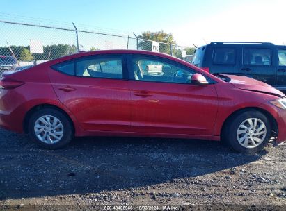 Lot #2996534880 2017 HYUNDAI ELANTRA SE