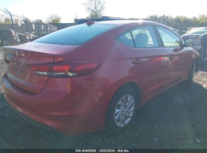 Lot #2996534880 2017 HYUNDAI ELANTRA SE