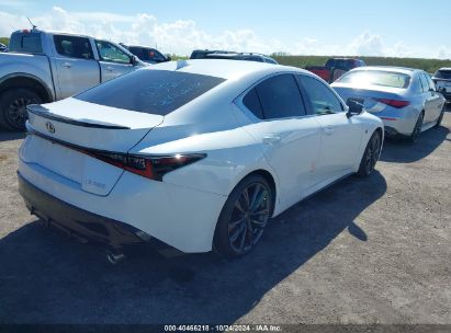 Lot #3050080887 2024 LEXUS IS 350 F SPORT DESIGN