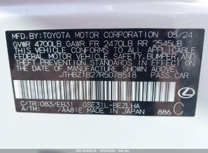 Lot #3050080887 2024 LEXUS IS 350 F SPORT DESIGN